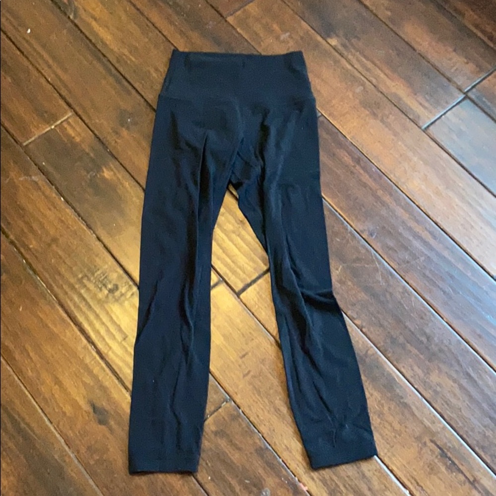 Black lulu lemon align leggings